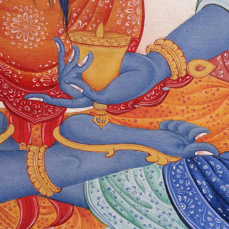 dorje chang yab yum detail 2
